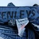 Henleys spodnie dżins bikery / 28S - XS
