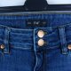 F&F spodnie jeans wysoki stan węższe proste nogawki 10 / 38