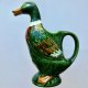 Wyjątkowy design! Vintage Reducta London Pottery Mallard Duck Vase Jug ❀ڿڰۣ❀ Kaczka - Wazon ❀ڿڰۣ❀