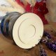 ORYGINALNA KAMIONKOWA CZARKA "CERAMICZNA FANTAZJA" designerski kubek ceramiczny OZDOBNY WORECZEK JUTOWY W ZESTAWIE garncarstwo polskie GAIA
