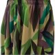 Maxi spódnica zielono-brązowa