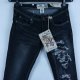 Raw Blue spodnie skinny jeans przetarcia / XXS z metką