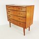 Tekowa komoda Mid century, Sykklven, proj. Brodrene Blindheim, Norwegia, lata 60.