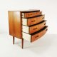 Tekowa komoda Mid century, Sykklven, proj. Brodrene Blindheim, Norwegia, lata 60.