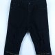 Shein czarne spodnie jeans dziury zamki 10 / 38