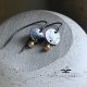 Kolczyki Golden Brass Accent