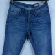 Allsaints Cigarette męskie spodnie jeans skracane nogawki / W 30 pas 82 cm