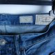 Allsaints Cigarette męskie spodnie jeans skracane nogawki / W 30 pas 82 cm