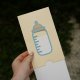 Kartka wysuwana butelka dla dziecka