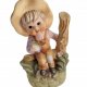 Ceramiczna figurka chłopiec