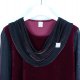 Style Mode bluzka welur imprezowa / XL