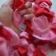 Gumka Scrunchie w Paski