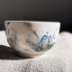 Korona deszczu - Czarka porcelanowa do herbaty