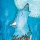 Wolf Plakat 30x40