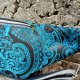 nerka wzory orientalne krój "listek" z kieszonką