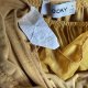 Silk : TODAY - złoto- musztardowa HISZPANKA  zwiewna bluzka jedwabna