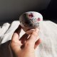 Czarka – Bajkowa czarka z porcelany do herbaty lub sake. Porcelana dropiata ręcznie malowana