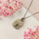 Naszyjnik Drzewo Życia Agat stal chirurgiczna wisiorek handmade wirewrapping
