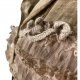 Bottega Designerska Koszula damska z rękawem ¾ Camel Beż – rozmiar S/M