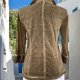 Bottega Designerska Koszula damska z rękawem ¾ Camel Beż – rozmiar S/M