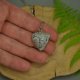 Wisiorek agat drzewny drzewo życia wire wrapping, stal chirurgiczna