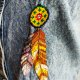 Urocza bluzka w stylu boho