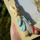 Peter Rabbit Christening fotoramka by Beatirix Potter * ramka na zdjęcie z chrztu
