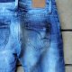 Granatowe jeansy xxs-xs