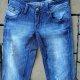 Granatowe jeansy xxs-xs