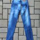 Granatowe jeansy xxs-xs