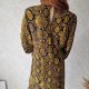 No498 ZARA XS sukienka wężowy wzór XS S