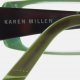 Vintage KAREN MILLEN KM 0092 full RIM P7295 eleganckie firmowe okulary