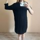 H&M  34 XS 100% wiskoza czarna długa sukienka klasyczna przyjemna