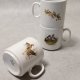 Seltmann Weiden Zestaw Porcelanowych Kubków Wodne Ptaki