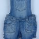 MODO Casual Wear spodenki ogrodniczki jeans / M