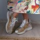 Sneakersy wyszywane cekinami