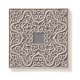 kafle cztery ornamenty, szare