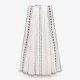 ZARA - MAXI SPÓDNICA Z HAFTEM - BOHO - XS/S
