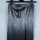 Boohoo srebrna spódnica maxi z rozporkiem z metką 10 / 38