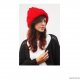 CZAPKA BEANIE  CZERWIEŃ