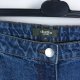 Studio Denim proste spodnie jeans dziury 20 / 48