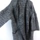 M&Co Plus sweter bez zapięcia melanż 20 - 22 / 48 - 50