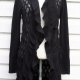 CZARNY SWETER BLEZER FRANSA S