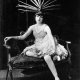 Obraz na płótnie - Retro Ballerina, portret tancerki