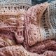 szydełkowa chusta handmade 176/156 świetna dla mamy, babci, siostry, przyjaciólki