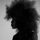 Obraz na płótnie - Naomi Campbell, portret, modelka, portret modelki, ikona mody, fashion