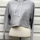 SZARA BLUZA Z KAPTUREM H&M XS