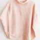 Nowy pudrowy sweter M