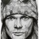 Axl Rose - Seria IKONY (A3) - rysunek, na prezent, dla fana muzyki