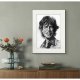 Mick Jagger - Seria IKONY (A3) - rysunek ręcznie wykonany, praca ołówkiem, na prezent dla niej, dla niego